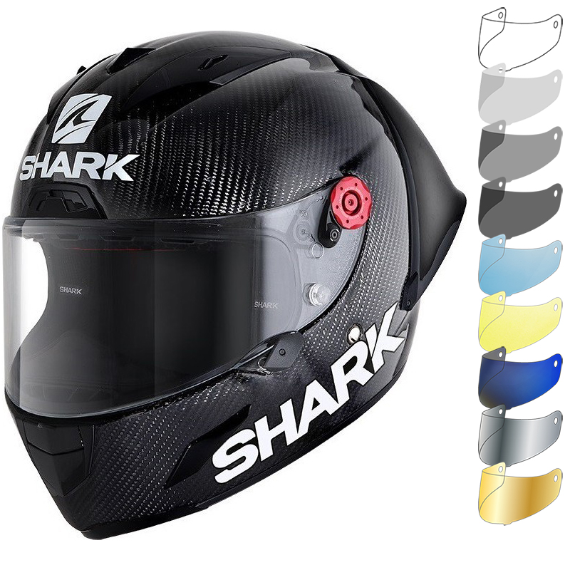 Shark Race-R Pro GP FIM Racing #1 Motorcycle Helmet & Visor Track