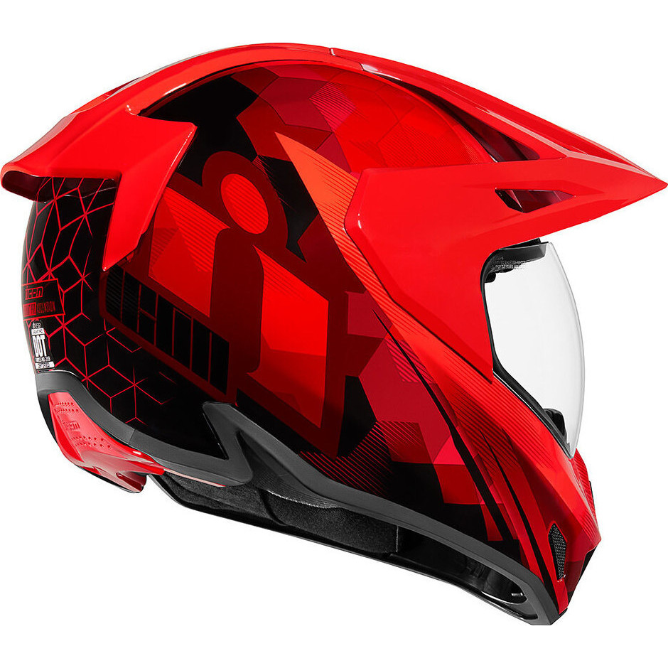 Icon Variant Pro Ascension Dual Sport Helmet & Visor DS Motorcycle