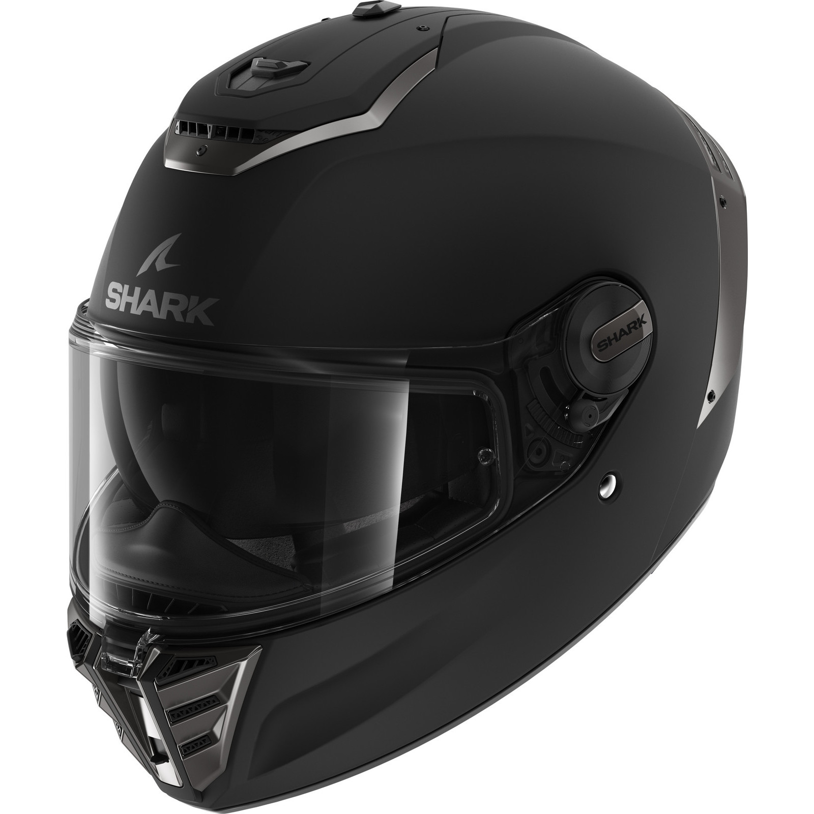 Shark Spartan RS Blank Matt Black
