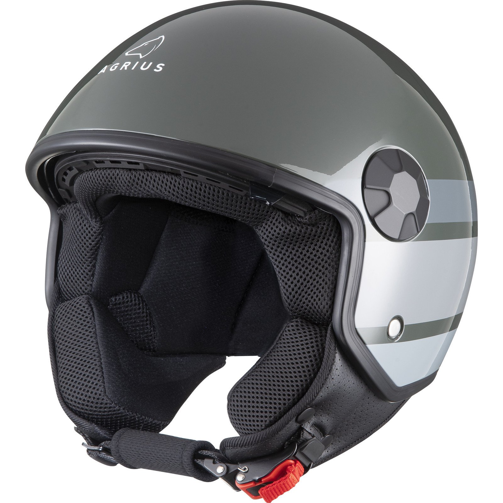 Agrius Score Stria Open Face Motorcycle Helmet With Inner Sun Visor ...