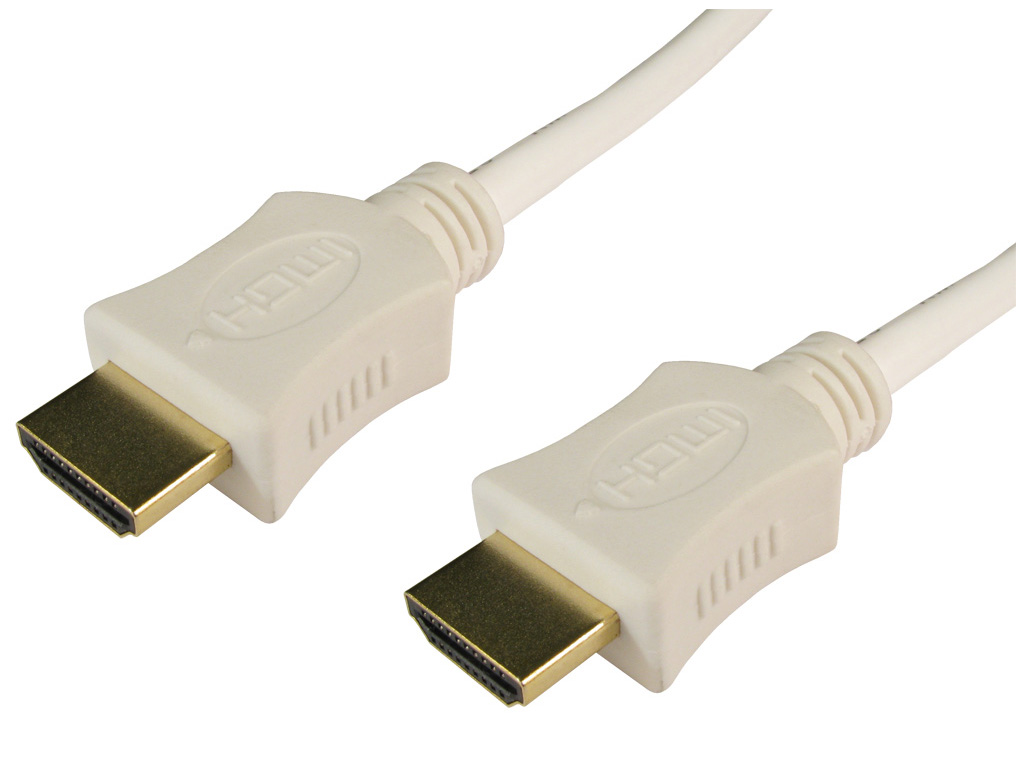Premium HDMI Cable Lead HD LCD Video Console 3D HD TV 1-10 metres White Black