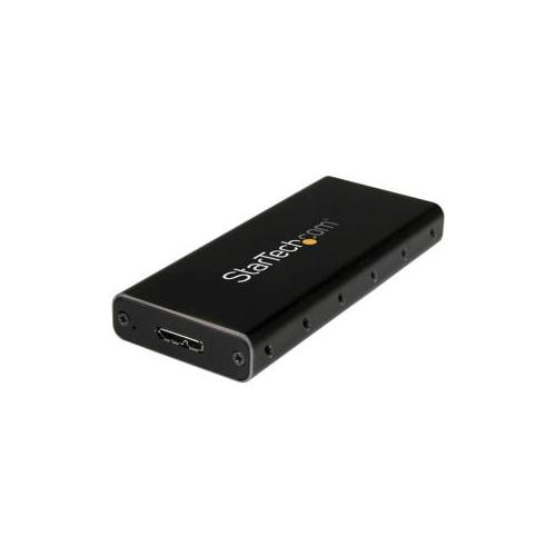 StarTech M.2 NGFF SATA Enclosure - USB 3.1 SM21BMU31C3