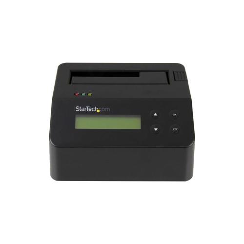 Cancellatore e dock per unità StarTech per HDD SSD SATA da 2,5/3,5 pollici - USB 3.0 SDOCK1EU3P