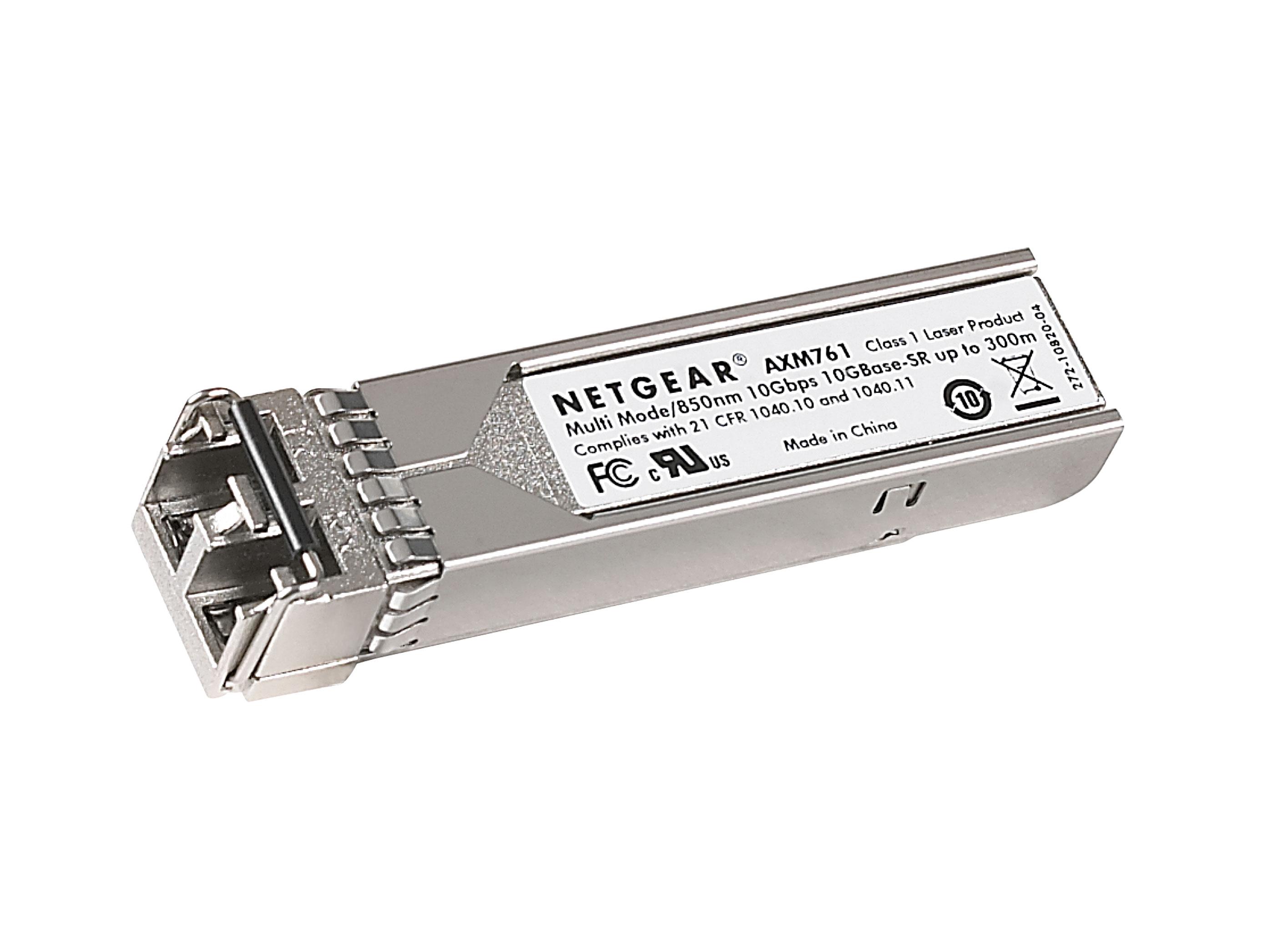 AXM761-10000S Netgear AXM761 ProSafe 10GBASE-SR SFP + LC GBIC