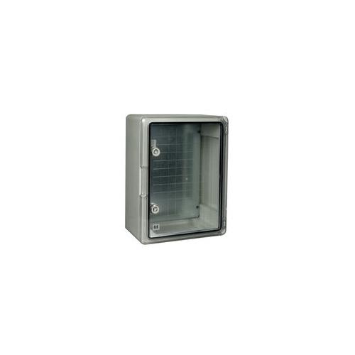 DED017 Hylec-Gehäuse, Trans-Tür, 400 x 500 x 240 mm