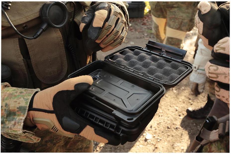 Black Imperproof Storage Case Foam INSERT 230 X 53 x 175 mm MAX IMPHERSHOPHERS COINS