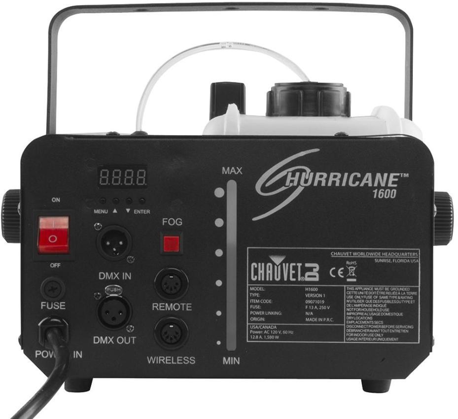 Compact DMX Fog Machine with Timer Remote - CHAUVET