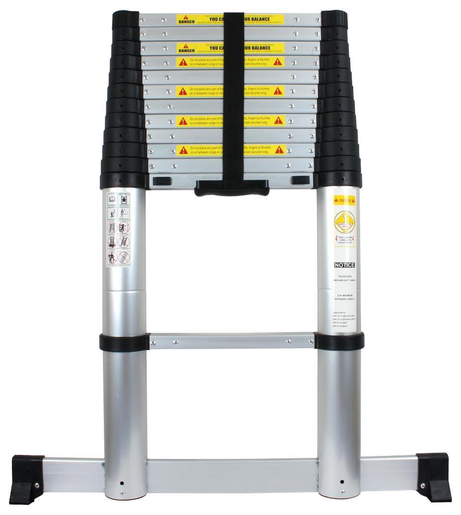 Click 'n' Climb Telescopic Ladder, 3.8m - CCTL38B