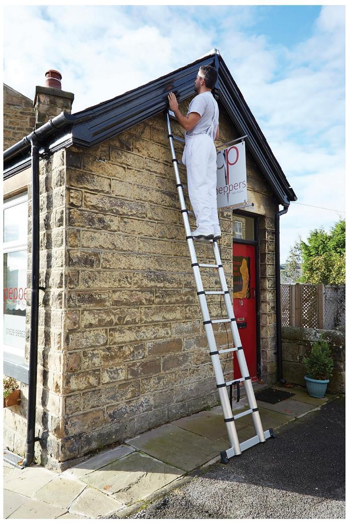Click 'n' Climb Telescopic Ladder, 3.8m - CCTL38B