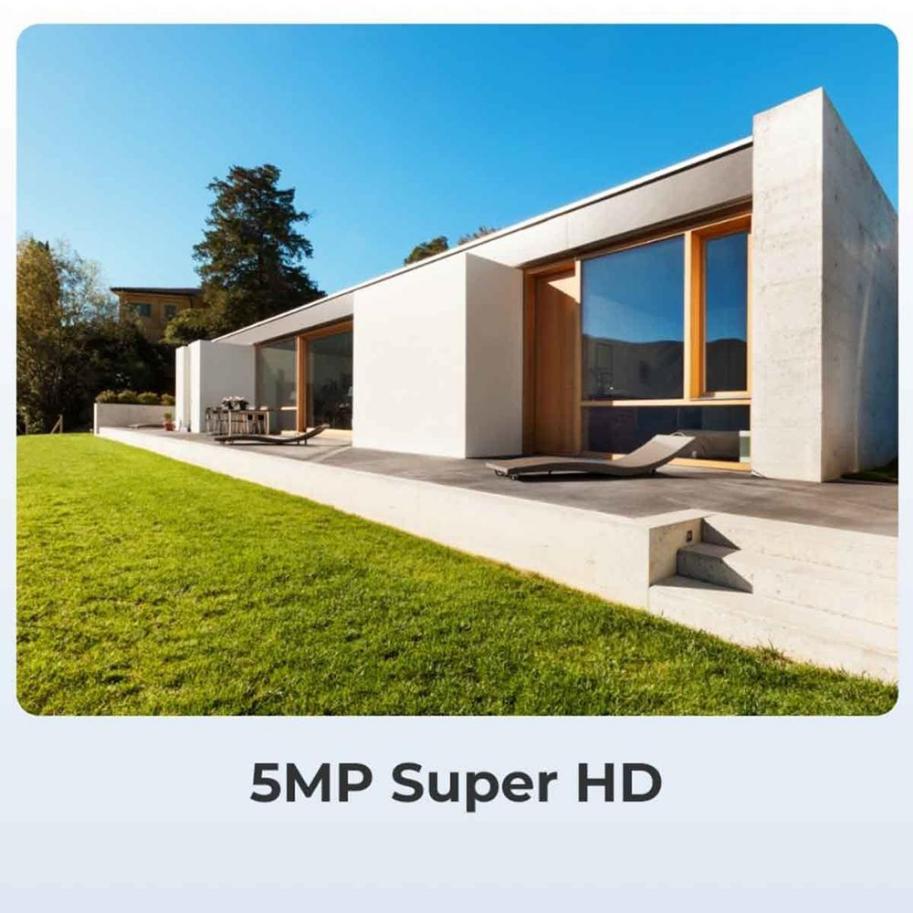 CAMÉRA DE SUIVI WIFI 2K+ PTZ - E5MEXTSM-UK