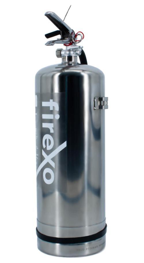 Stainless Steel All Fires Fire Extinguisher, 6L - 5060638820819
