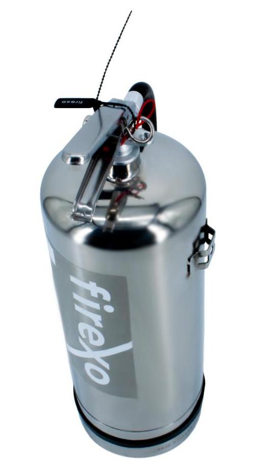Stainless Steel All Fires Fire Extinguisher, 6L - 5060638820819