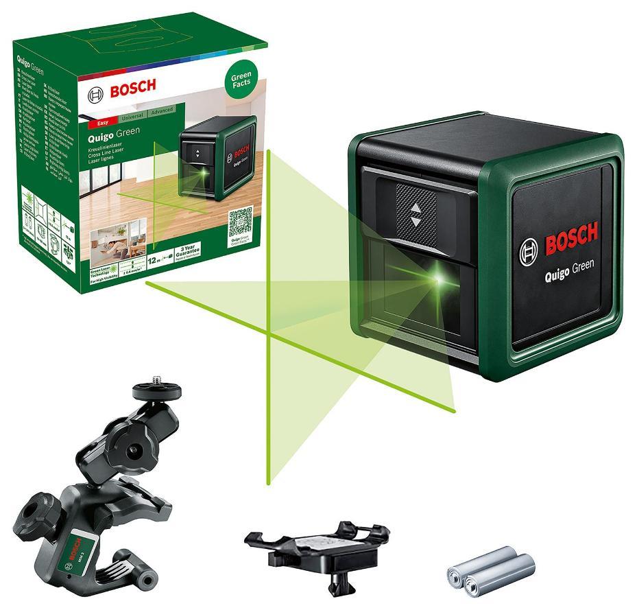 Nivel Láser Línea Cruzada Verde Quigo 12m - QUIGO GREEN