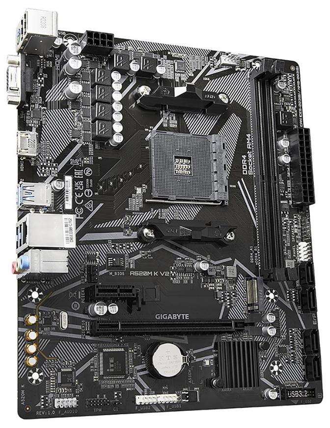 Placa base AMD A520 Socket AM4 Micro ATX - A520M K V2