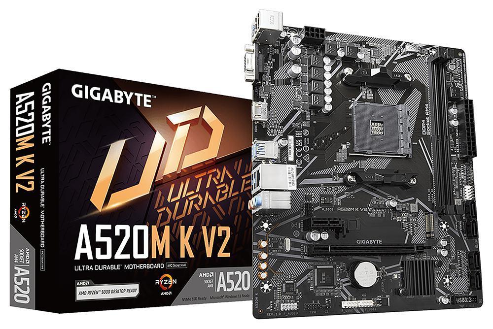 Placa base AMD A520 Socket AM4 Micro ATX - A520M K V2