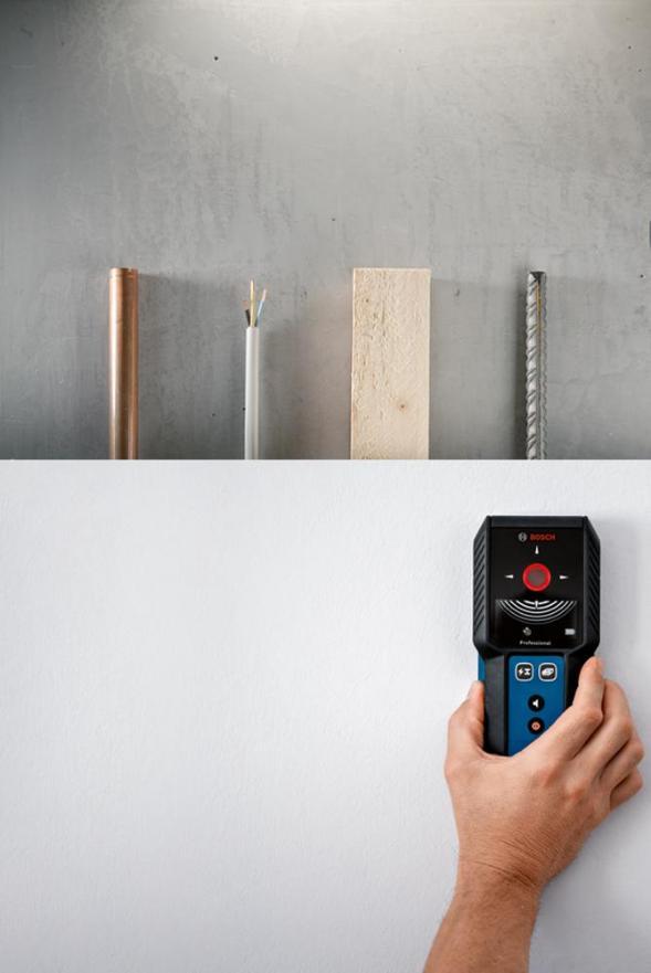 GMS 120-27 Detector/buscador profesional de metales, alambres y postes - GMS 120-27