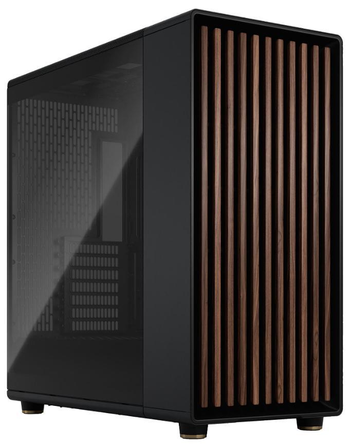 North XL ATX Tower Case with Tempered Glass Panel, Charcoal Black FD-C-NOR1X-02