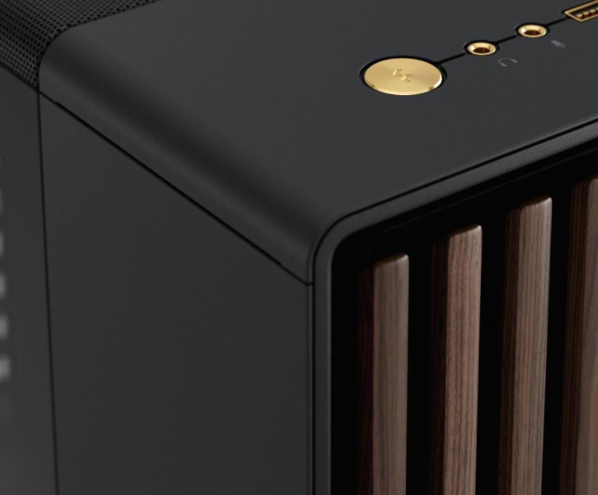 North XL ATX Tower Case with Tempered Glass Panel, Charcoal Black FD-C-NOR1X-02