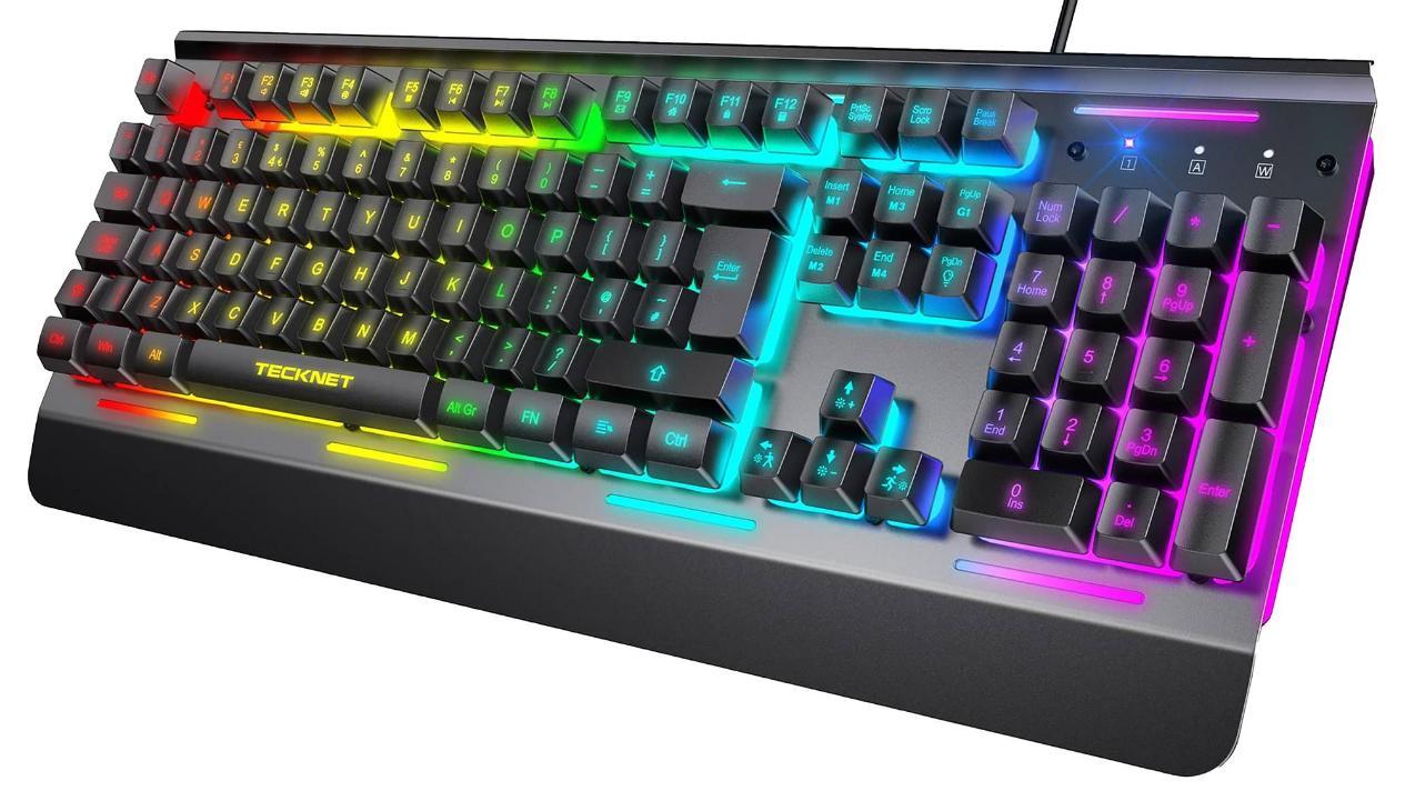 RGB Wired Gaming Keyboard, Black - EKB01002BK03