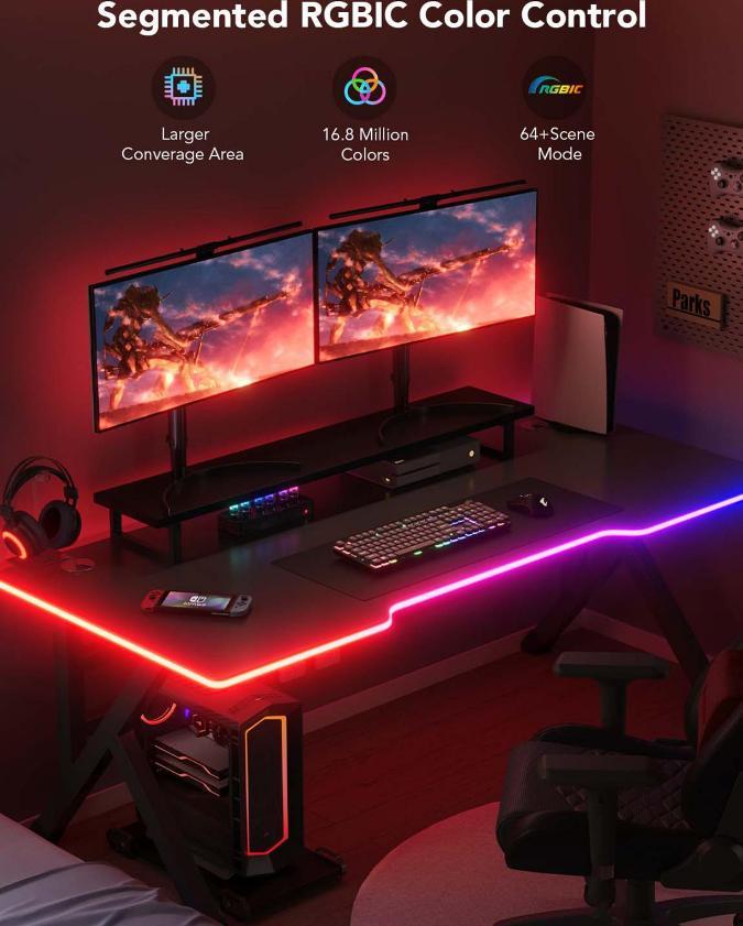 Neon Rope RGB Smart Gaming Strip Light, 3m - H61C3