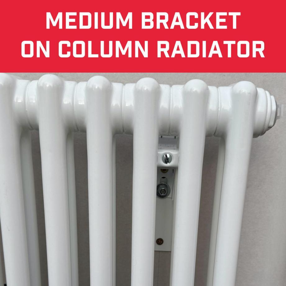 KIT DE SUPPORT D'ADAPTATEUR DE RADIATEUR - BLANC - RAD-SUP-W