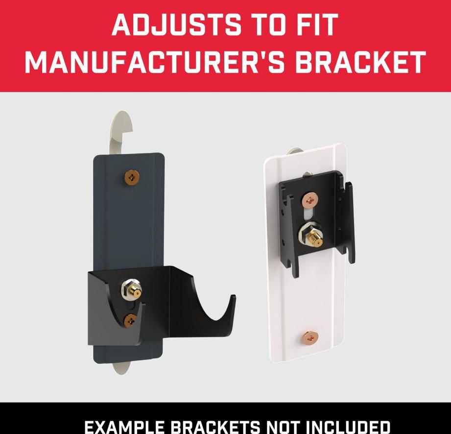 KIT DE SUPPORT D'ADAPTATEUR DE RADIATEUR - BLANC - RAD-SUP-W