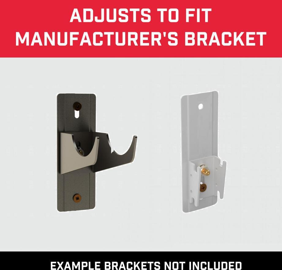 KIT DE SUPPORT D'ADAPTATEUR DE RADIATEUR - BLANC - RAD-SUP-W