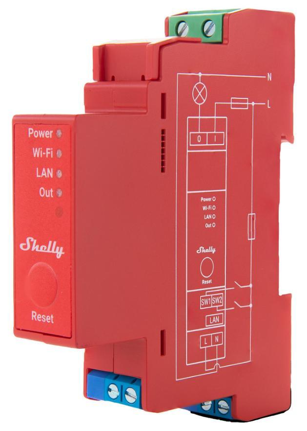 SHELLY PRO 1PM, 1CH RELAY, DIN - SH24338