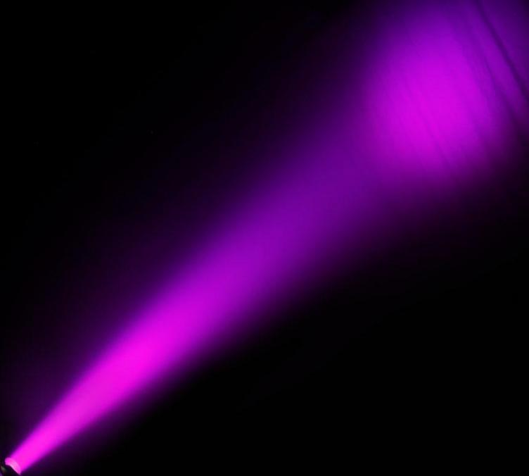 Theatre Spotlight with PC Lens and 60W RGBW LED in Black Housing - CLTS60WRGBW