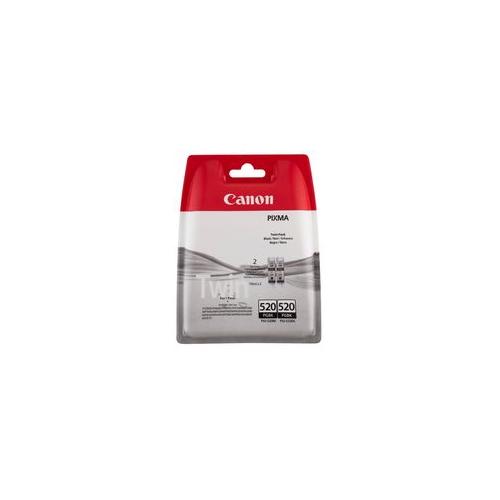 2932B012 Canon Ink Cartridge , Pgi-520Bk Twin Pack
