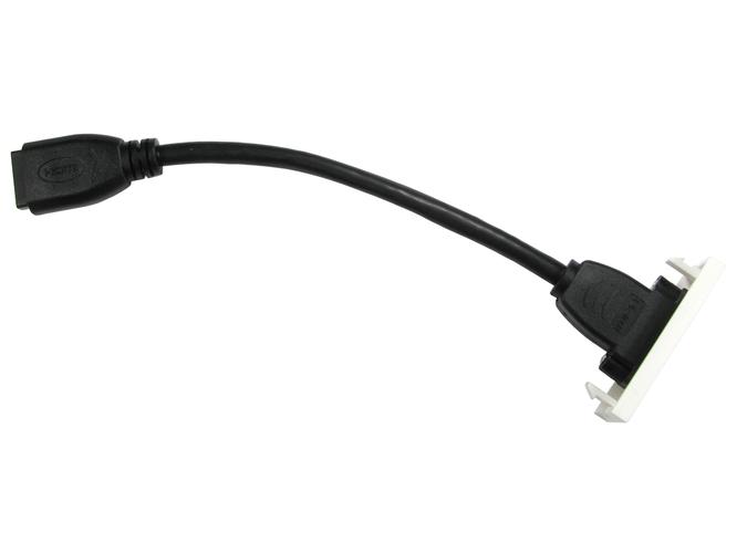1 X Digital A/V Cable Euromod Pigtail Type + Gold Connector