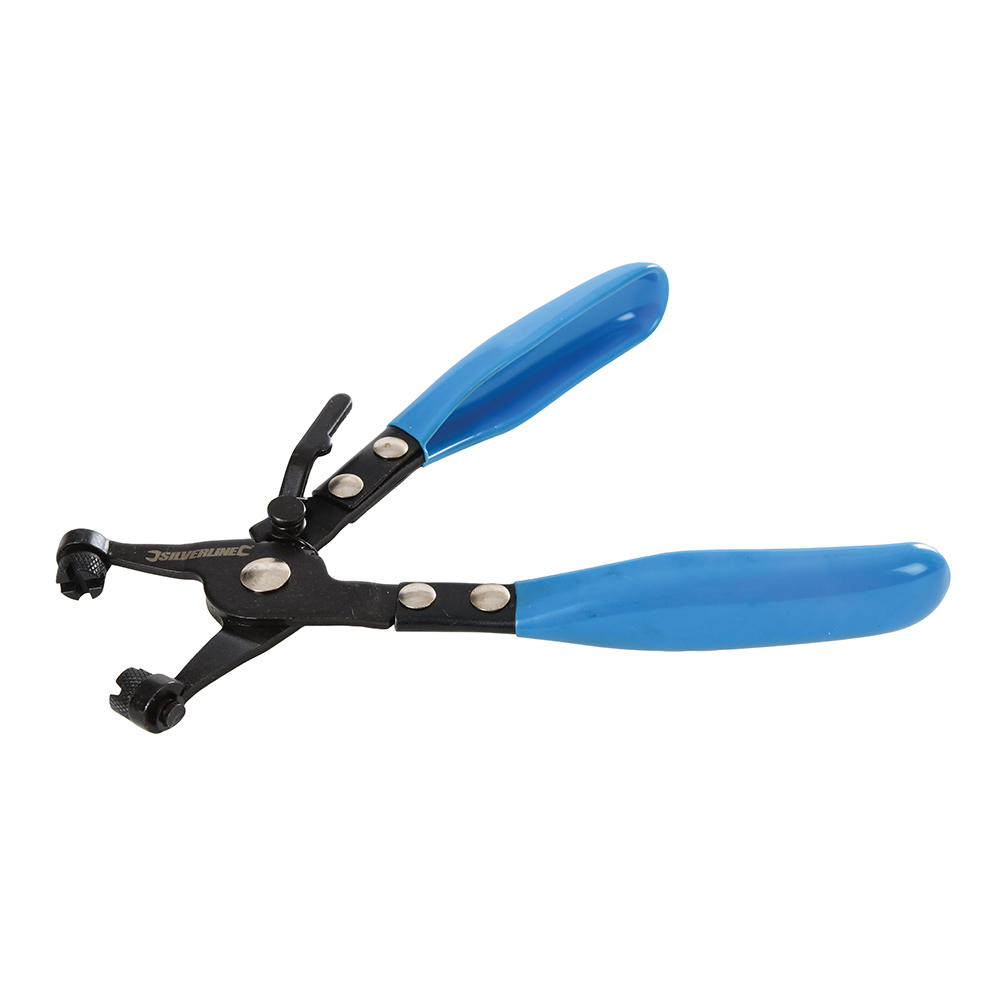 Silverline Jeu de pinces pour colliers de serrage 2 pièces 220 mm / 8-1/2