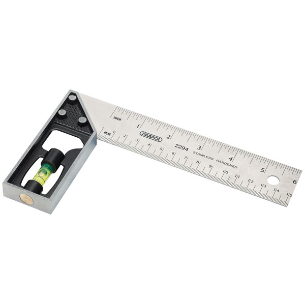 Draper 18952 150 mm Try- und Gehrungswinkel