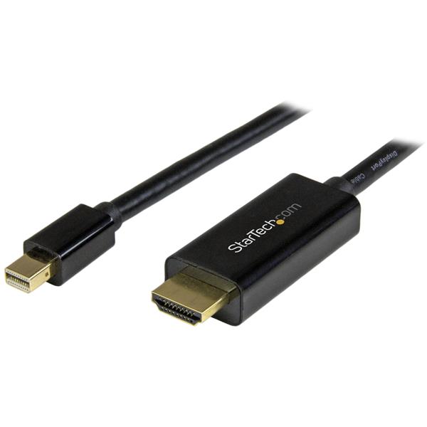 StarTech.com MDP2HDMM1MB Mini DisplayPort To Digital A/V Cable Converter Cable -