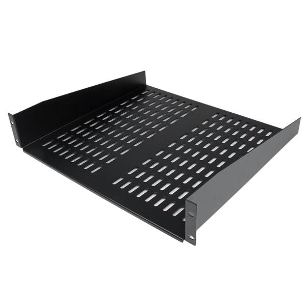 StarTech.com CABSHELFV 2U 16in Universal Vented Rack Mount Shelf