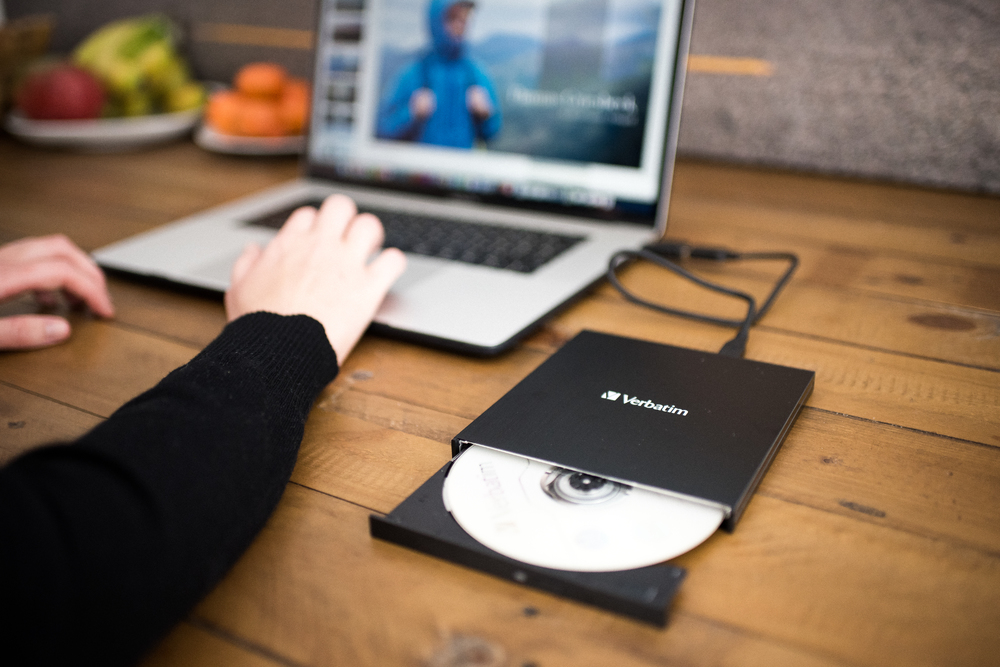Scrittura BlueRay esterna SlimLine 43888 di Verbatim - Ultra HD 4K