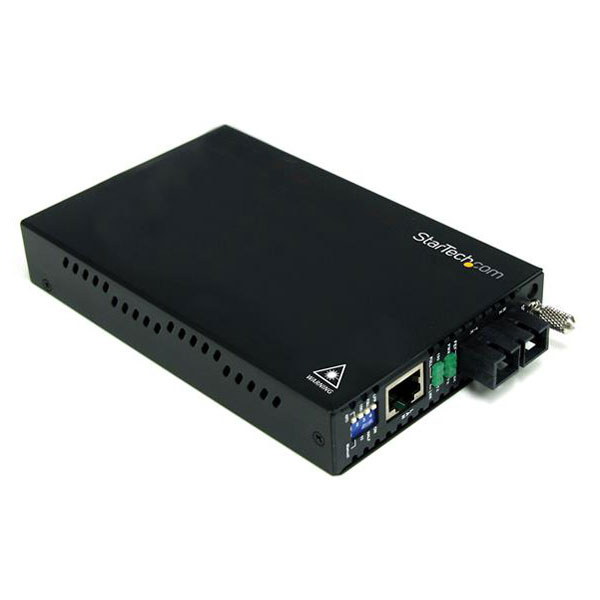 StarTech ET90110SM302 10/100 Mbps Single Mode Fiber Media Converter SC 30 km