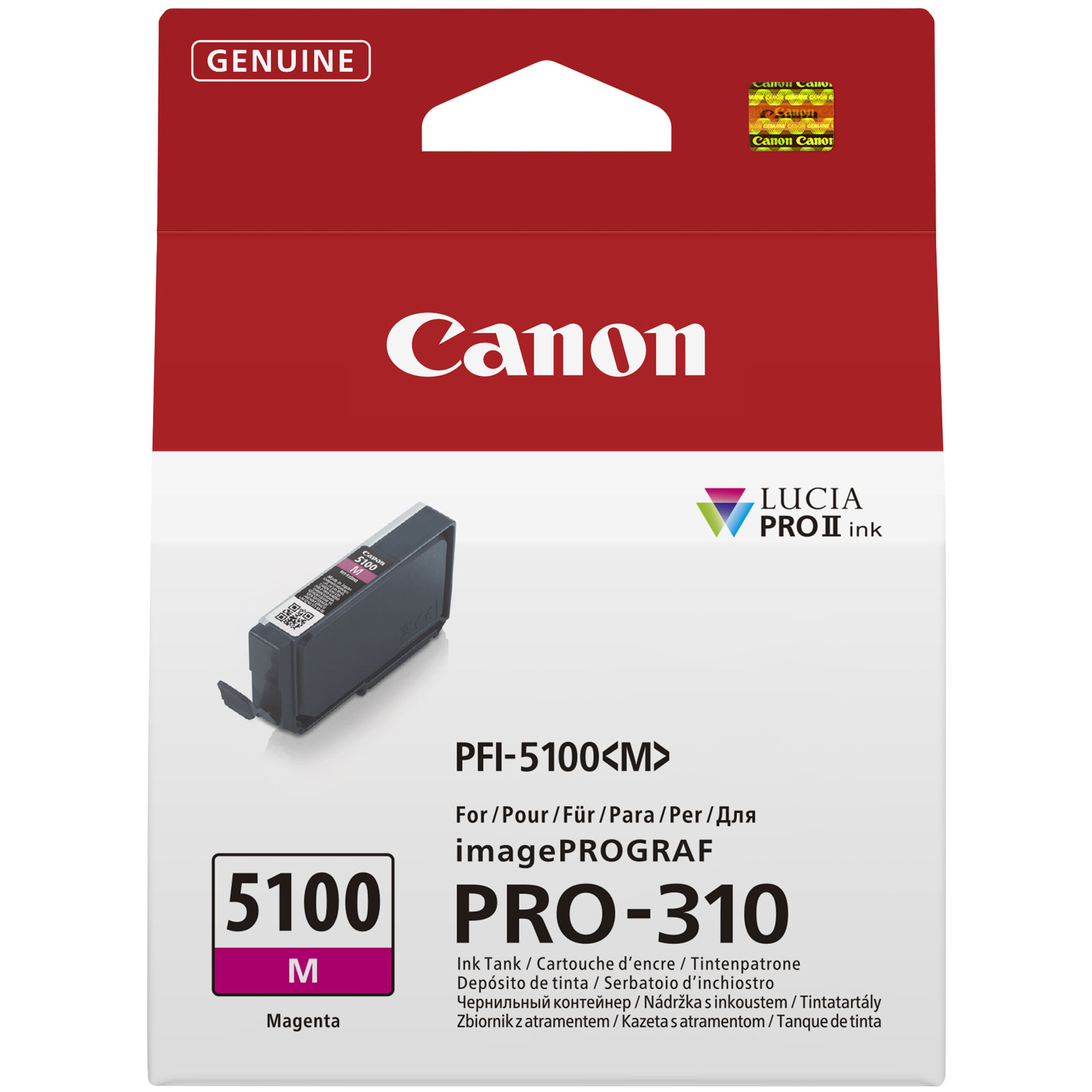 Canon 6954C001 PFI-5100 M ink cartridge 1 pc(s) Original Magenta
