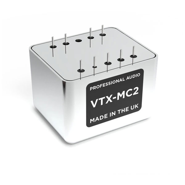 Vigortronix VTX-MC2 1 + 1: 20 CT (Z: 1 - 100Ω) Trasformatore audio PCB stereo