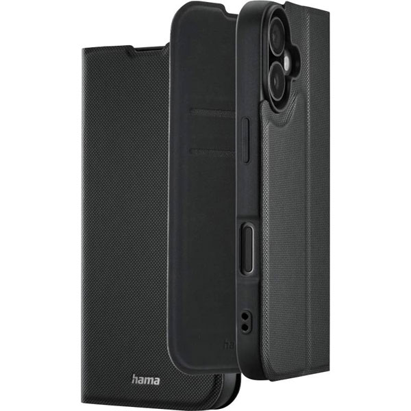 Hama 00232374 Daily Protect Booklet Flip Case Black iPhone 17