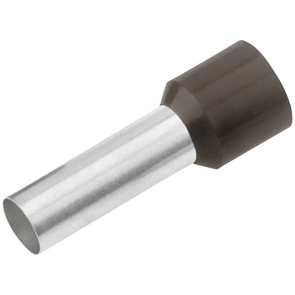 Cimco 187013 Ferrule 1.5 mm² Black Partially insulated 100 pcs Ferrules