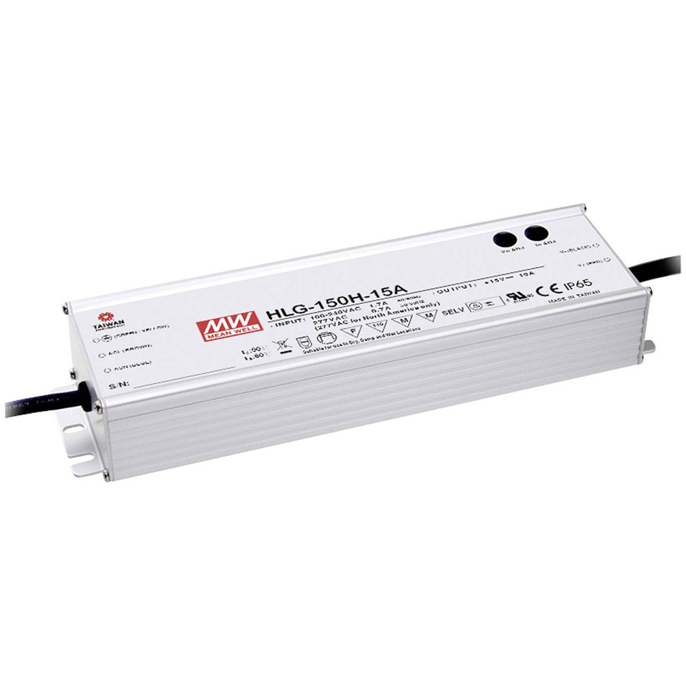 Mean Well Hlg-150H-36 Pilote LED Courant à tension constante 150 W 4,2 A 36 V DC