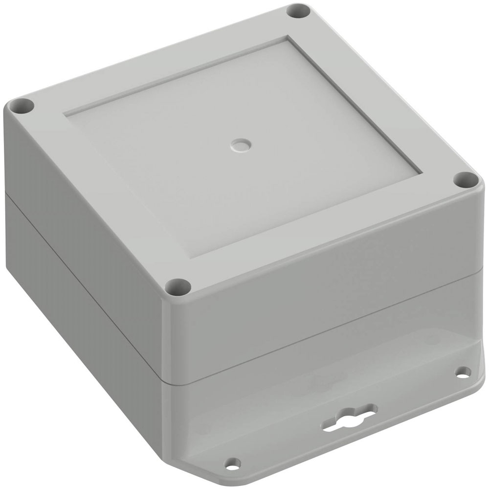 TRU COMPONENTS TC-13865280 Custodia 136,5x106,5x60,1mm ABS grigio chiaro