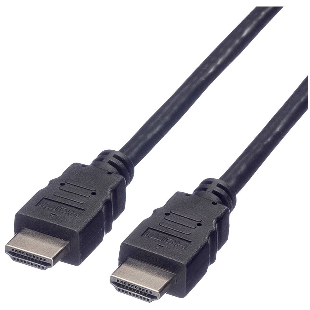 Valore 11.99.5557 Cavo A/V Digitale Cavo Nero 5,00 m Schermato