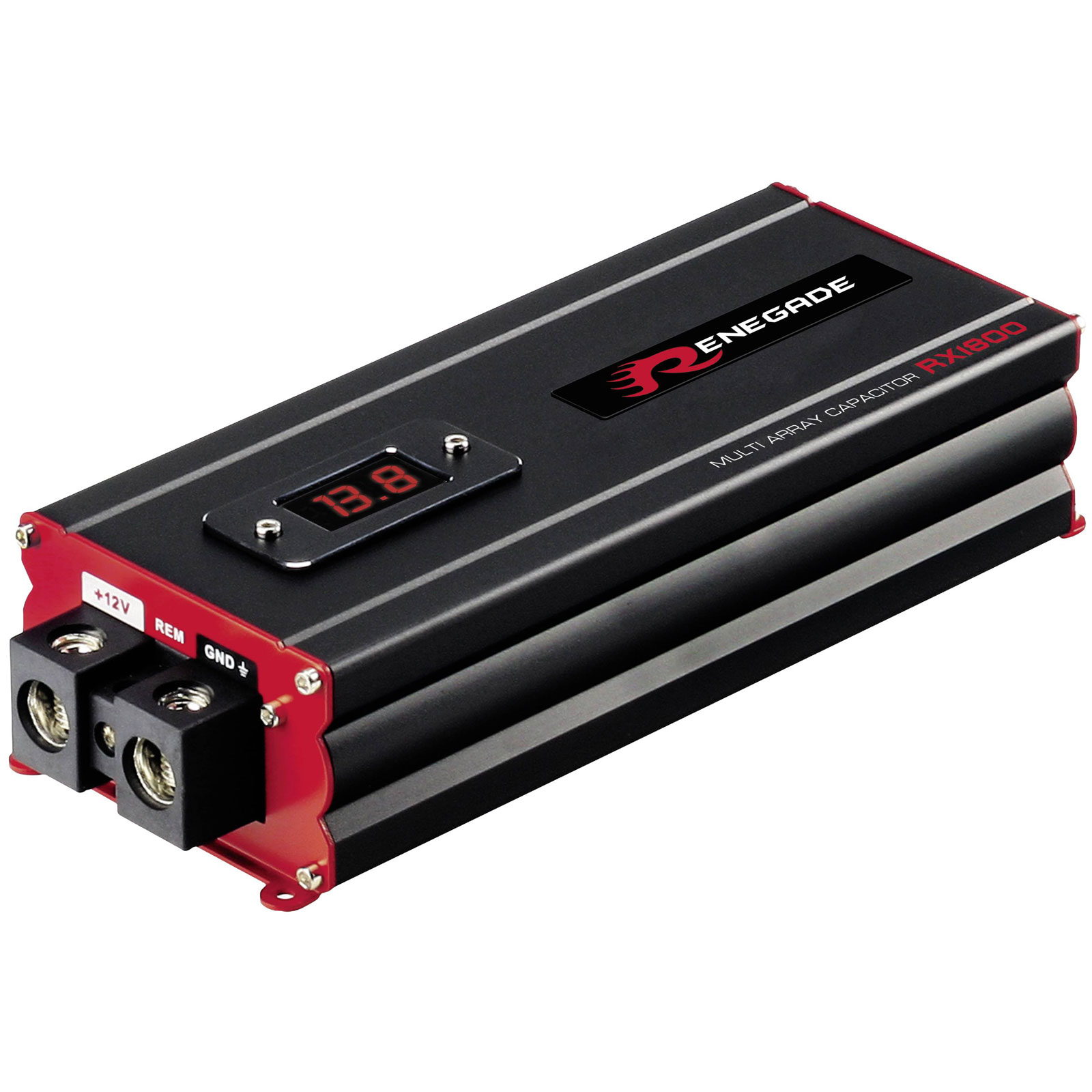 Renegade RX1800 Power capacitor Voltage stabilisation Lightweight Design