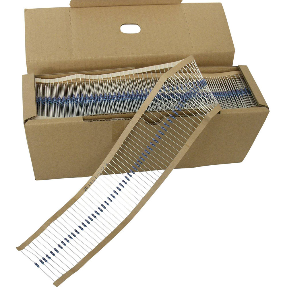 TRU COMPONENTS 1556840 resistenza a film metallico 8,2 kΩ cavo assiale 0207 0,6 W 1%