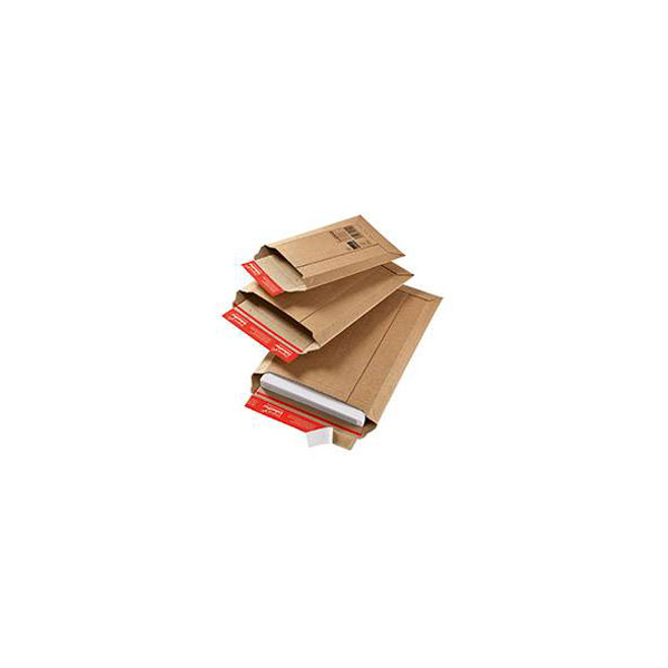 Colompac CP010.08 Busta postale rigida Plus Carta marrone 340x500x50mm A3 1pz