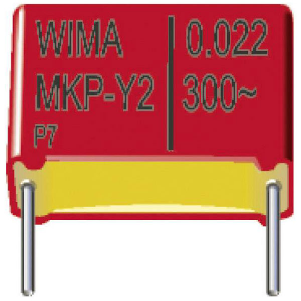 Wima MKY22W22204D00KSSD-1 Condensatori di soppressione 0,22μF 275V X2 10%