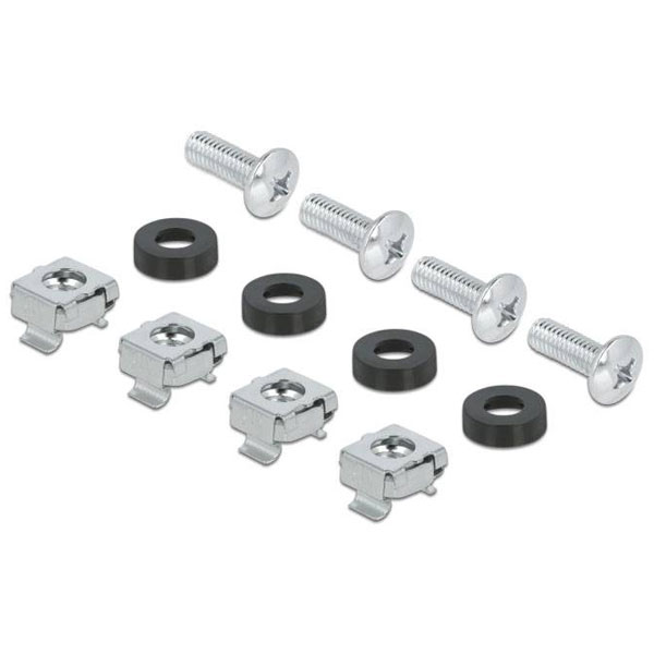 Delock 67031 Sistema de cajones en rack para servidores de 19 pulgadas 1 U Negro