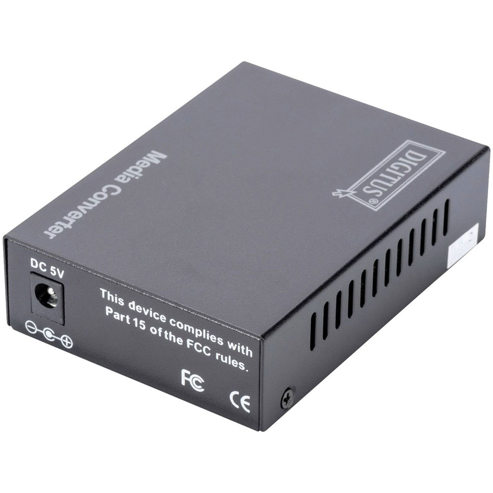 Digitus DN-82010-1 LAN, ST Simplex Convertisseur de média réseau 100 Mbit/s